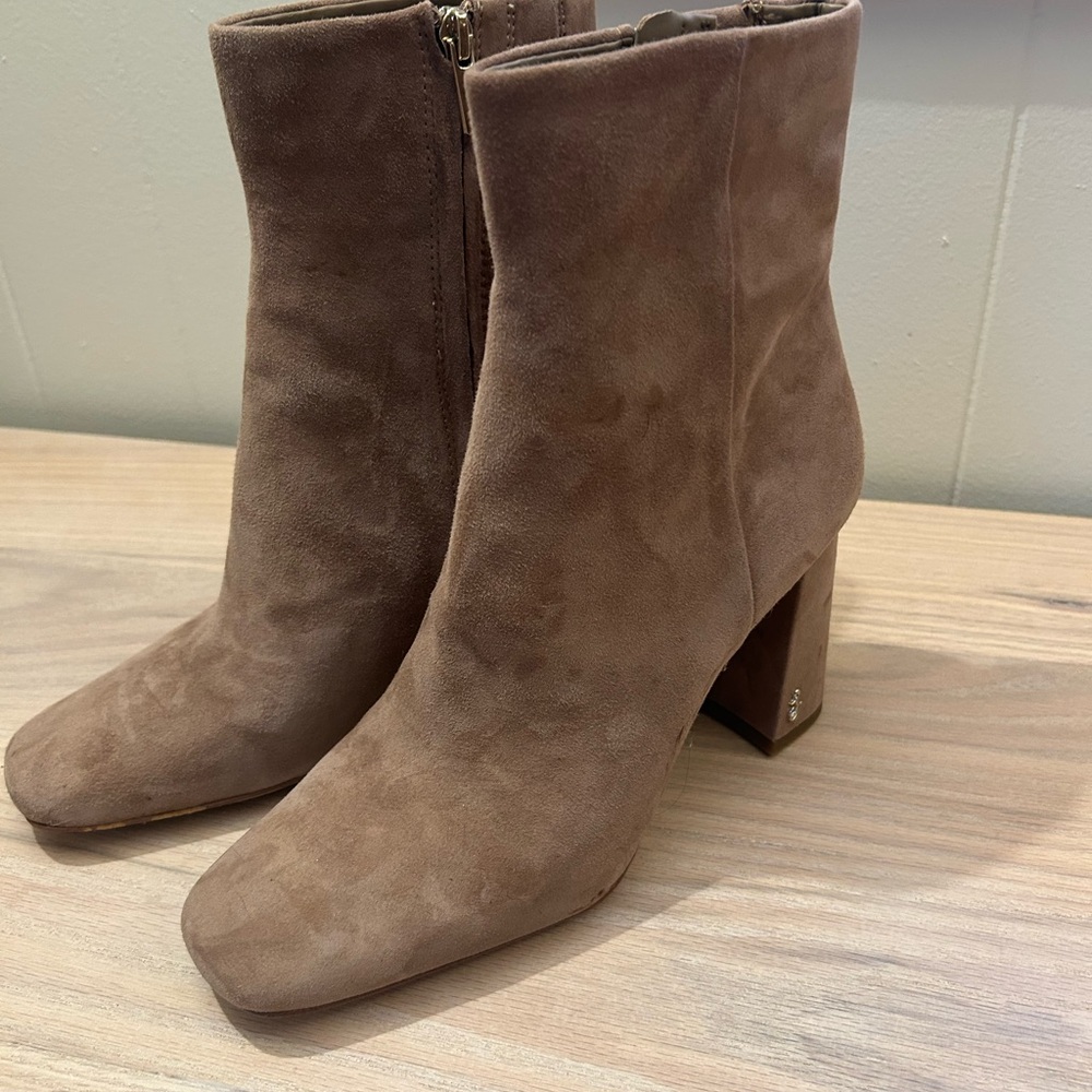 Sam Edelman Codie Square Toe Bootie - Picture 2 of 5